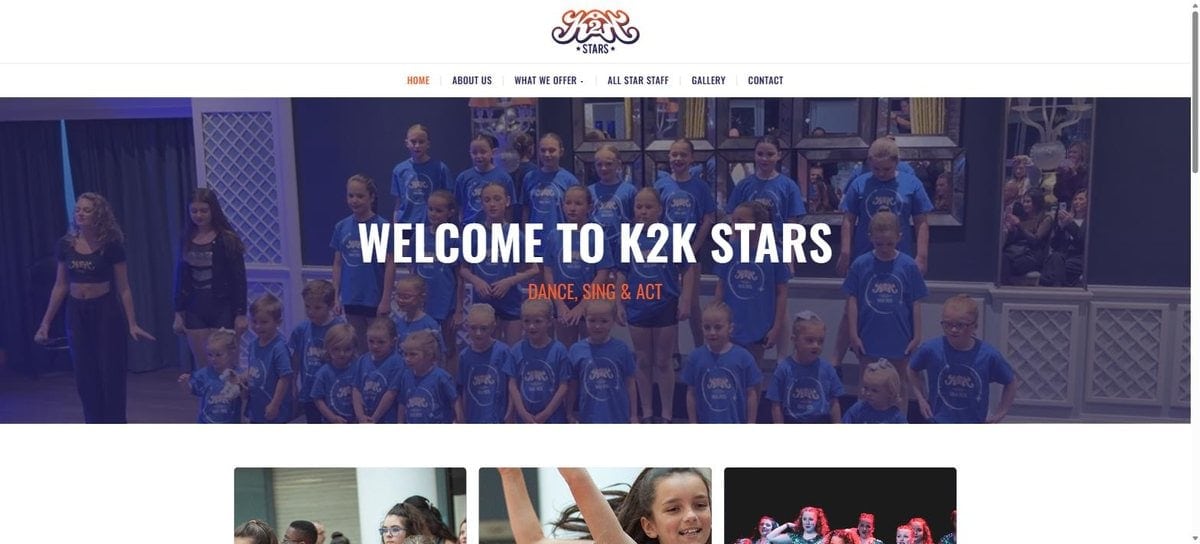 K2K Stars website