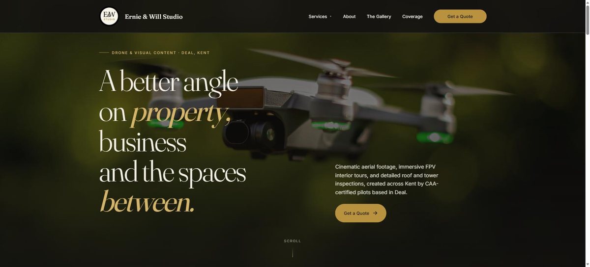Ernie & Will Studio website