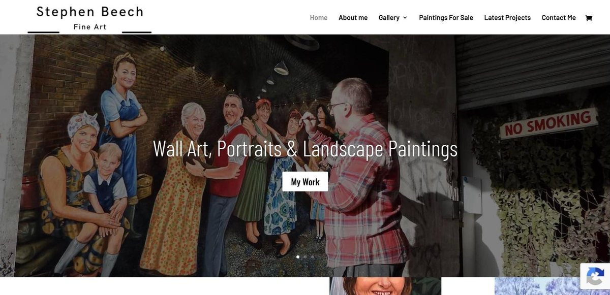 Stephen Beech Fine Art website