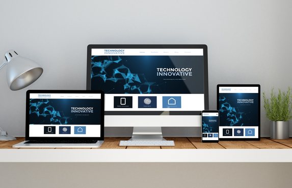 One website, planned to work on desktop, laptop, tablet and phone